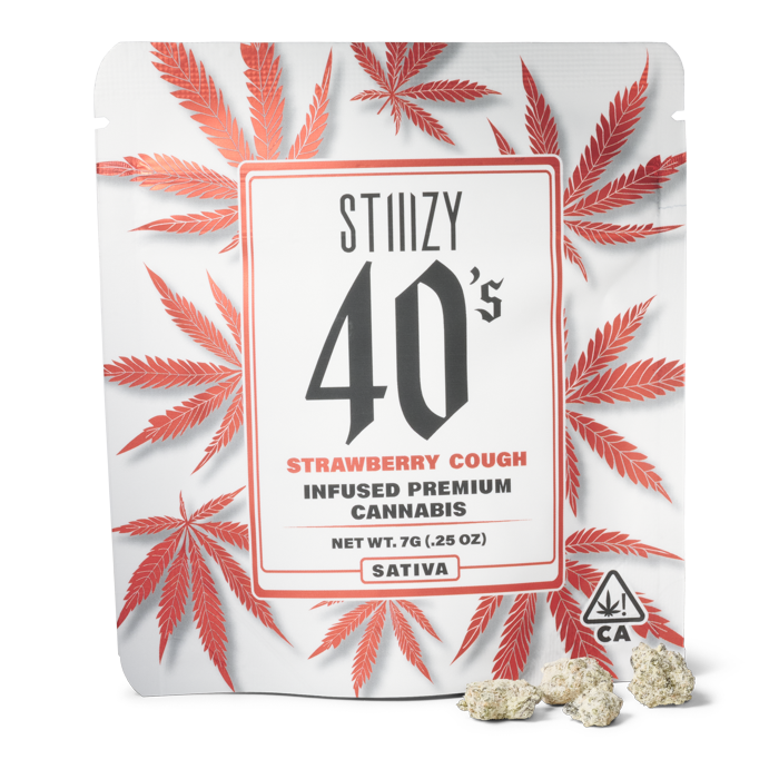 INFUSED 40'S FLOWER [7G] STRAWBERRY COUGH