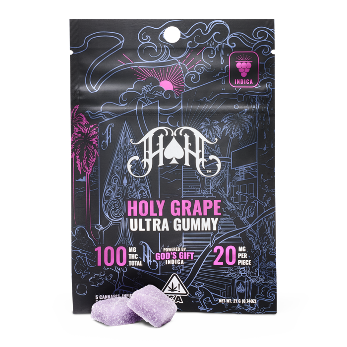 GUMMIES 5PK [100MG] HOLY GRAPE product image