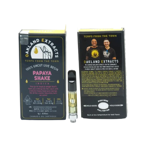 LIVE RESIN CARTRIDGE [1G] PAPAYA SHAKE - 1 G product image