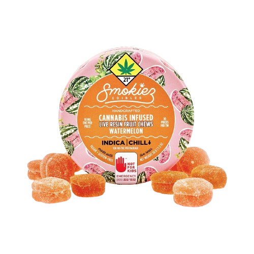 LIVE RESIN FRUIT CHEWS 10PK [100MG] WATERMELON - 100 MG - 10 PACK product image