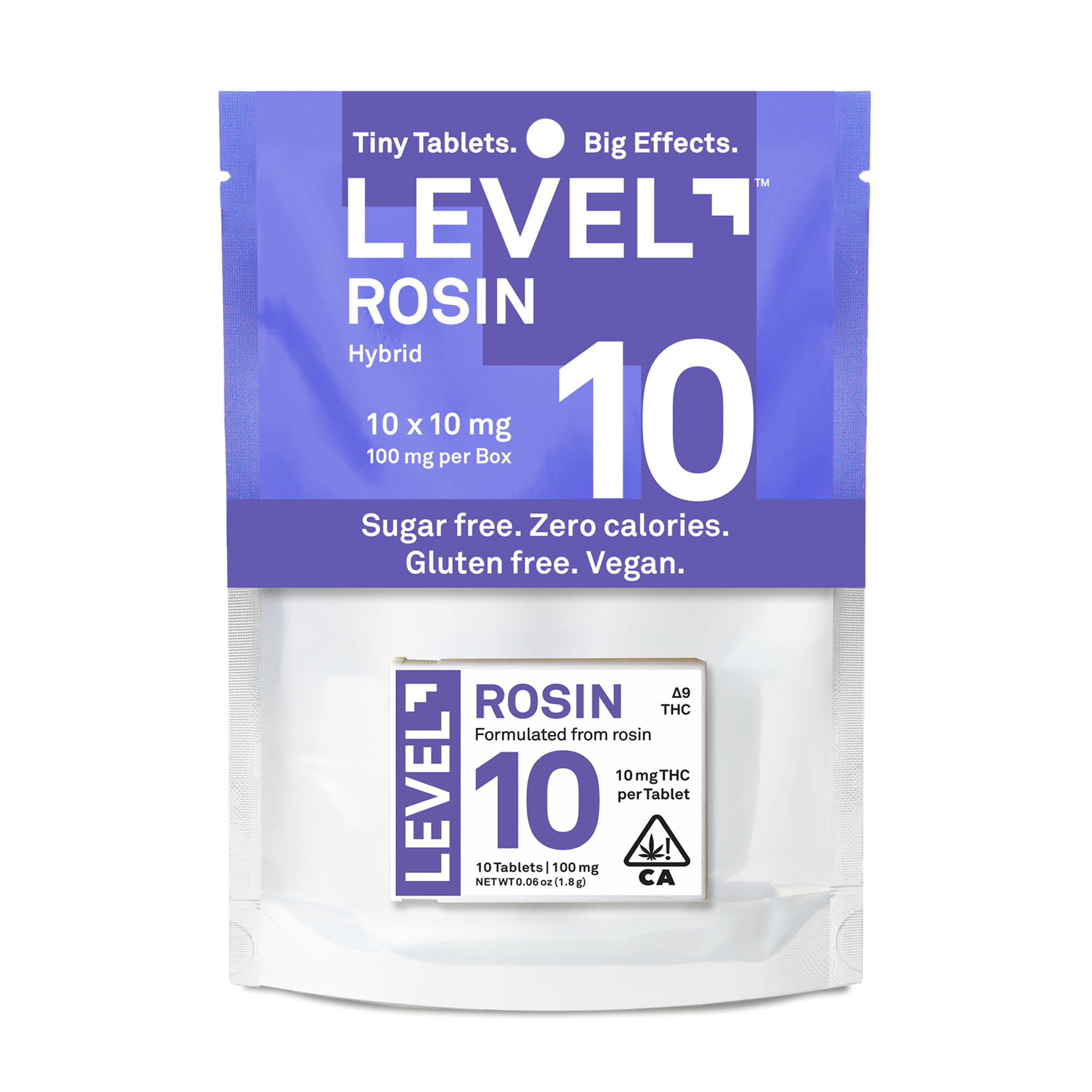 LEVEL 10 TABLET 10PK [100MG] ROSIN - 100 MG - 10 PACK product image