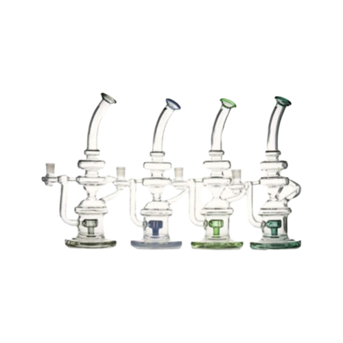 8" FUMED RECYCLER WATER PIPE - ONE SIZE product image