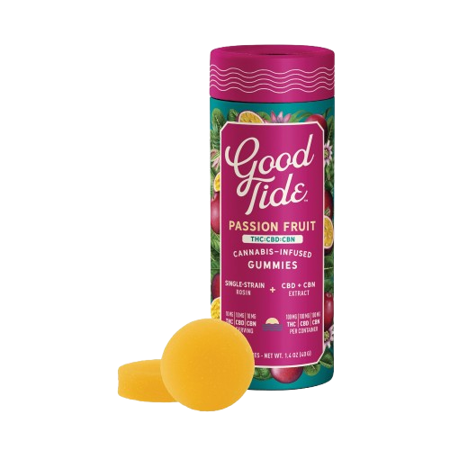 GUMMIES 10PK [100MG] 1:1:1 THC:CBD:CBN PASSION FRUIT - 100 MG - 10 PACK product image