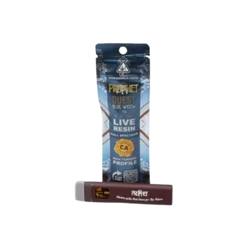 QUEST LIVE RESIN READY TO USE VAPORIZER [1G] BLUE WIDOW - 1 G product image