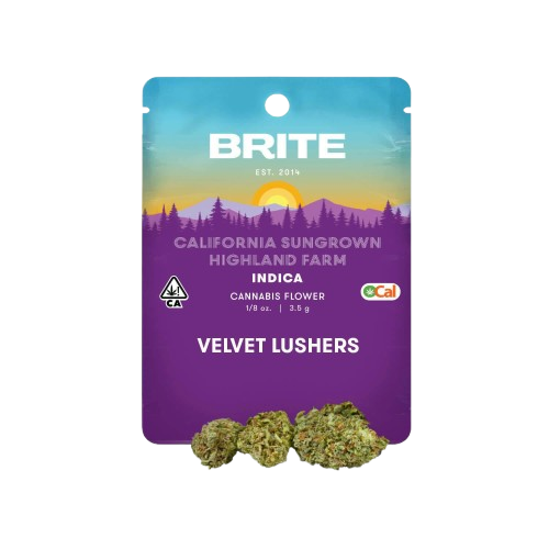 HIGHLAND FARM OCAL FLOWER [3.5G] VELVET LUSHERS - 3.5 G