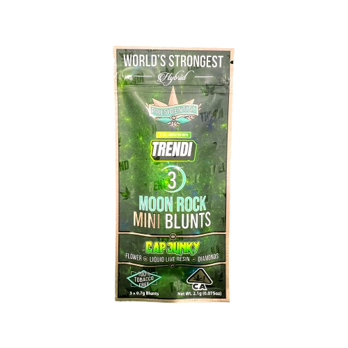 PEE-WEE MOON ROCK MINI BLUNT PREROLL 3PK [2.1G] CAP JUNKY - 2.1 G - 3 PACK product image