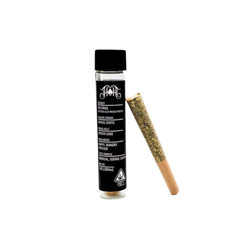 ROSIN JELLY INFUSED PREROLL [1.6G] DRAGON FRUIT X TROPICANA COOKIES - 1.6 G