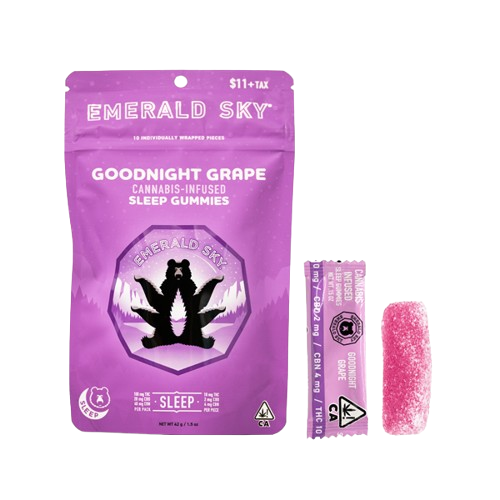 CLASSIC GUMMIES 10PK [100MG] 10:2:4 GOODNIGHT GRAPE SLEEP - 100 MG - 10 PACK product image