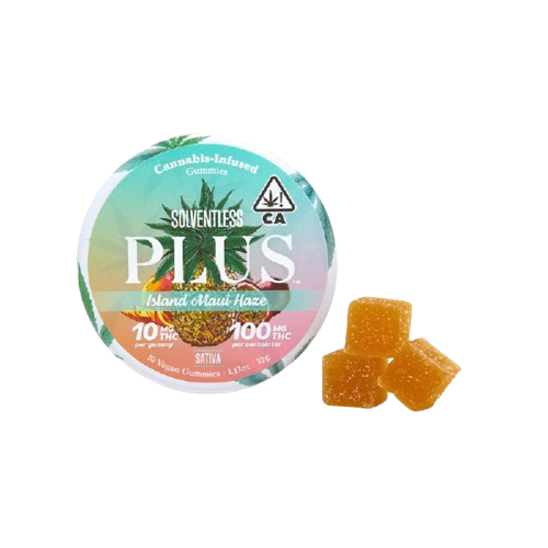 STRAINS SOLVENTLESS GUMMIES 10PK [100MG] ISLAND MAUI HAZE - 100 MG - 10 PACK product image