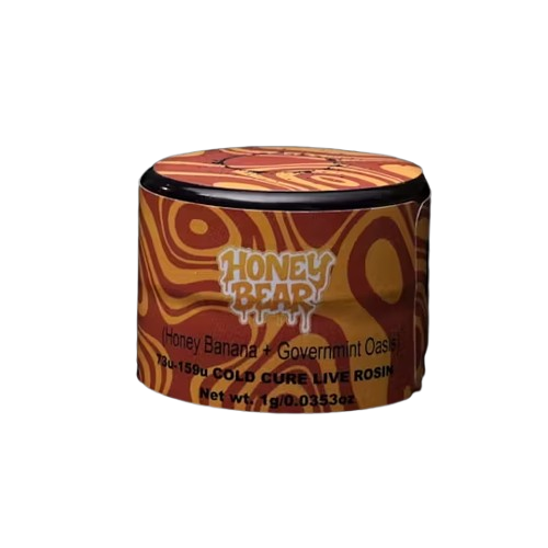 GREEN LABEL COLD CURE LIVE ROSIN [1G] HONEY BEAR - 1 G product image