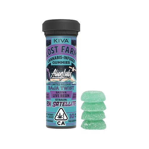 GUMMIES 10PK [100MG] BAJA TWIST X BK SATELITE - 100 MG - 10 PACK product image