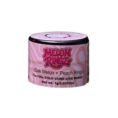GREEN LABEL COLD CURE LIVE ROSIN [1G] MELON RINGZ - 1 G product image