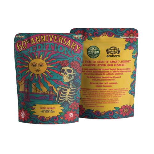 60TH ANNIVERSARY FLOWER [4.2G] SALTED CARAMEL BY FULL MOON FARMS - 4 G product image