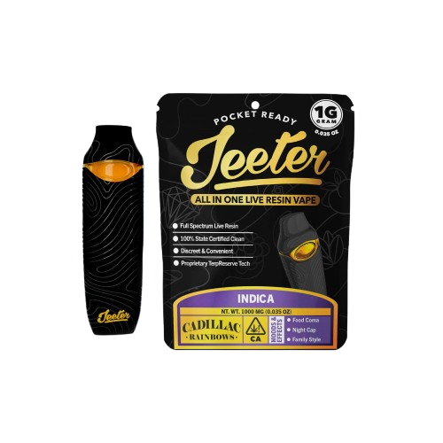 LIVE RESIN READY TO USE VAPORIZER [1G] CADILLAC RAINBOWS - 1 G