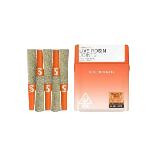 ROSIN INFUSED MINI PREROLL 5PK [2.5G] D-31 - 2.5 G - 5 PACK product image