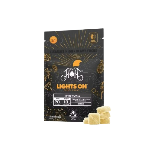 GUMMIES 5PK [100MG] 2:1 THC:THCV MAUI WOWIE - 100 MG - 5 PACK