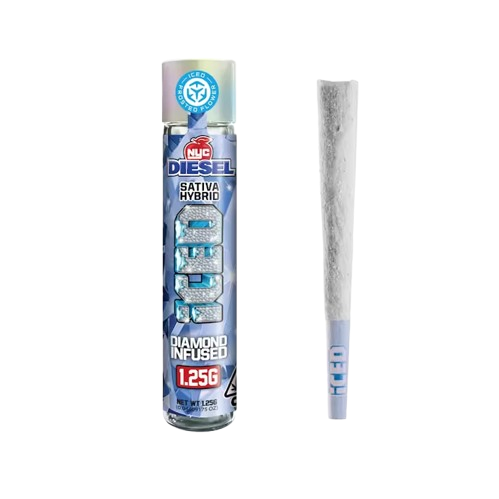 DIAMOND INFUSED PREROLL [1.25G] NYC DIESEL - 1.25 G