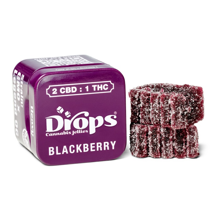 LIVE ROSIN GUMMY 2PK [100MG] 1:2 THC:CBD BLACKBERRY product image