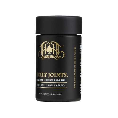 ROSIN JELLY INFUSED PREROLL 5PK [2.5G] ALIEN ORANGE COOKIES X STRAWBERRYJAM JAM - 2.5 G - 5 PACK