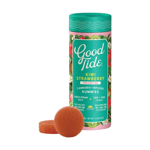 GUMMIES 10PK [100MG] 1:1:1 THC:CBD:CBG KIWI STRAWBERRY - 100 MG - 10 PACK product image