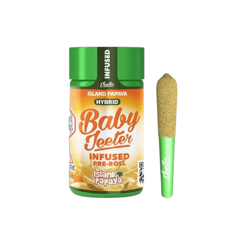 BABY JEETER INFUSED PREROLL 5PK [2.5G] ISLAND PAPAYA - 2.5 G - 5 PACK product image