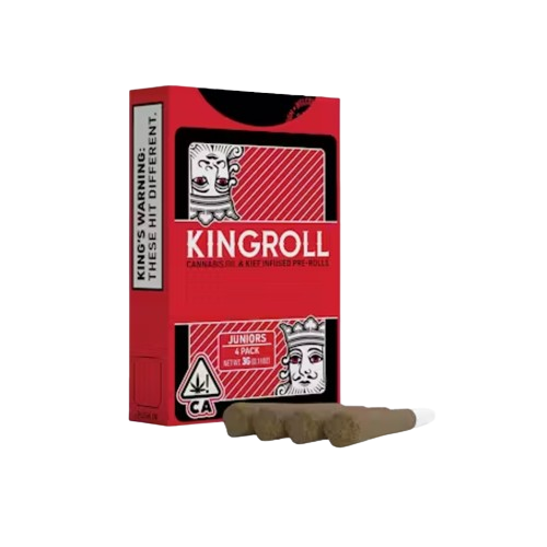KINGROLL JUNIOR INFUSED PREROLL 4PK [3G] TANGELO SUNRISE X KREAMSICLE V3 - 3 G - 4 PACK