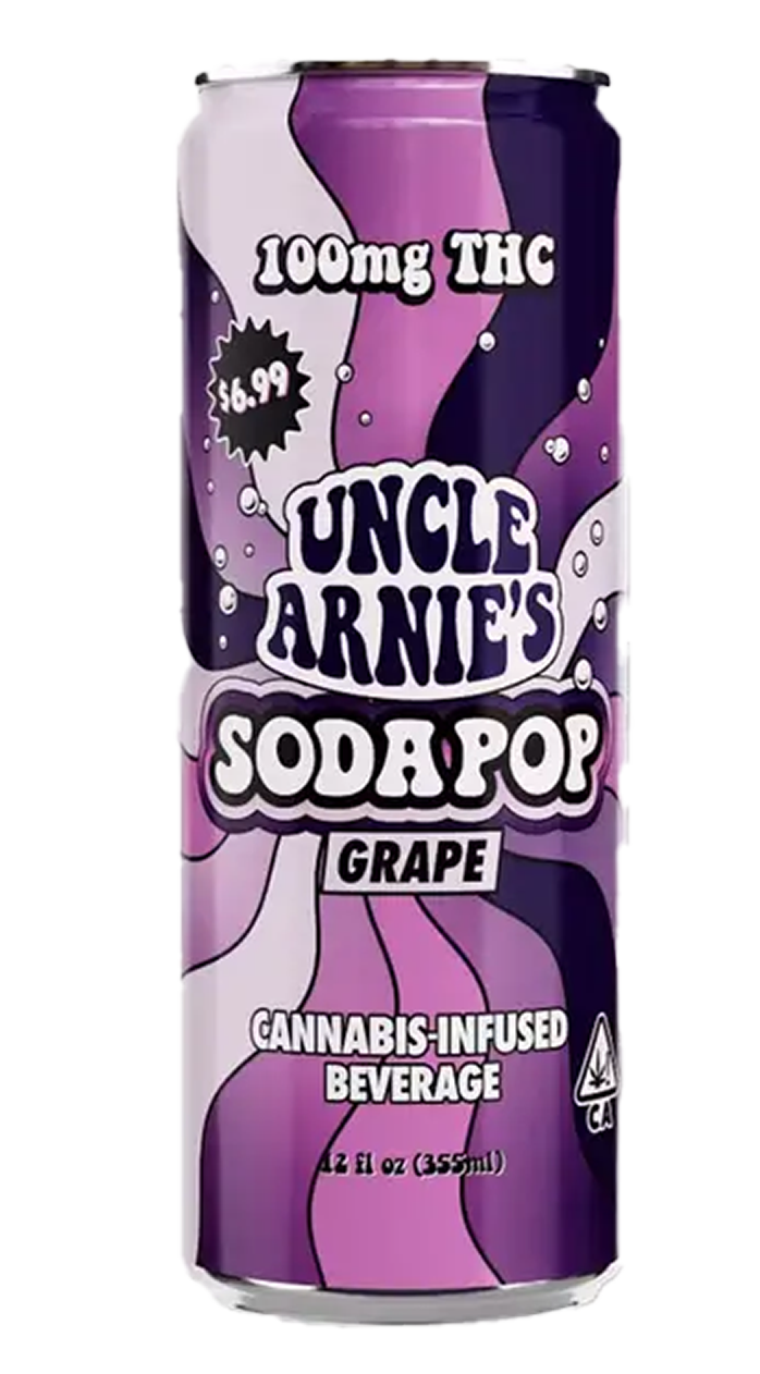 BEVERAGE 12FLOZ [100MG] GRAPE SODA - 100 MG product image