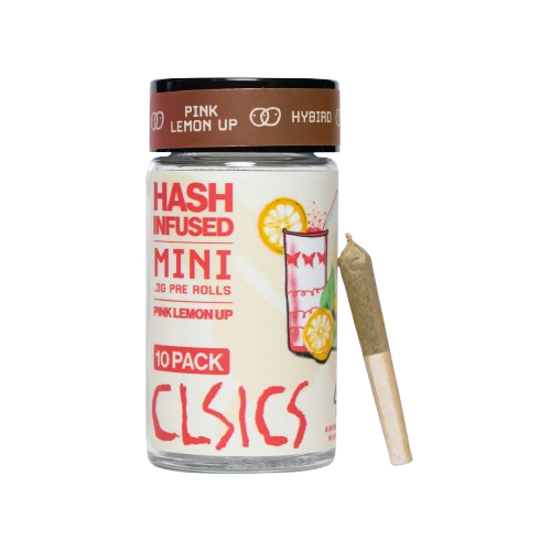HASH INFUSED PREROLL 10PK [3G] PINK LEMON UP - 3 G - 10 PACK product image