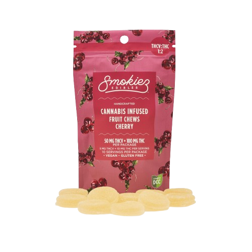FRUIT CHEWS 10PK [100MG] 2:1 THC:THCV SWEET CHERRY - 100 MG - 10 PACK product image