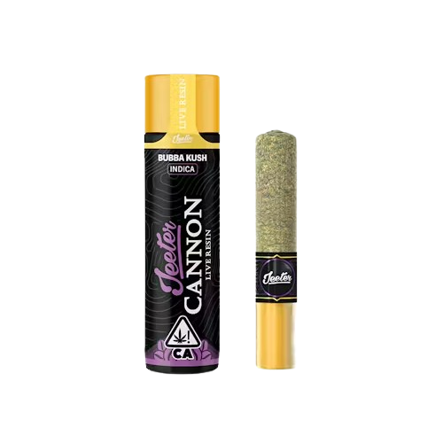 BABY CANNON INFUSED PREROLL [1.3G] BUBBA KUSH - 1.3 G product image