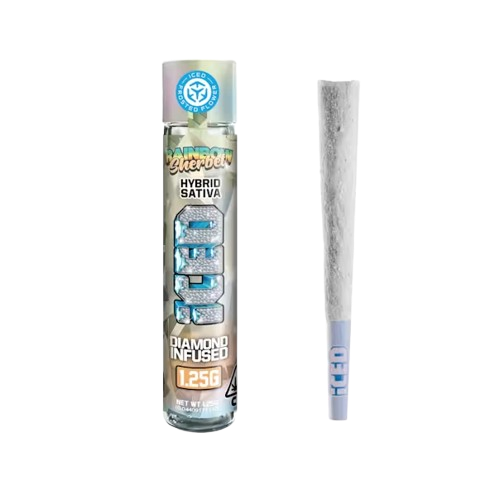 DIAMOND INFUSED PREROLL [1.25G] RAINBOW SHERBET - 1.25 G product image