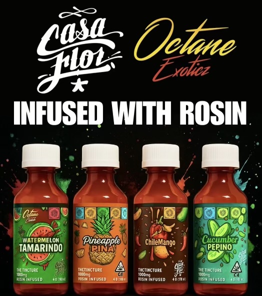 CASA FLOR | CHILE MANGO | 1000MG | ROSIN | SYRUP