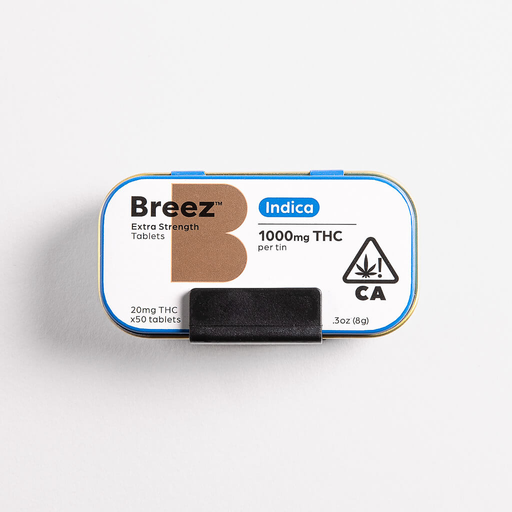 BREEZ | INDICA | EXTRA STRENGTH | 1000MG | TABLETS
