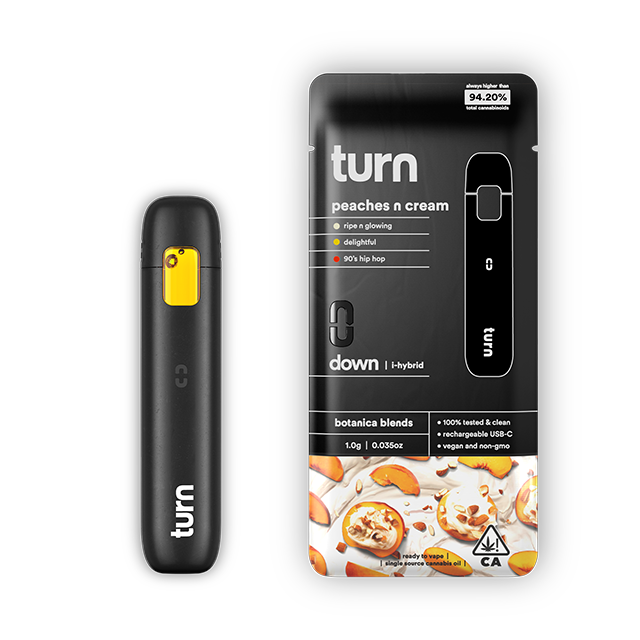 TURN DOWN | PEACHES N CREAM | 1G | AIO