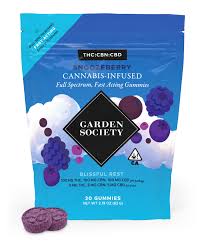 GARDEN SOCIETY | SNOOZEEBERRY | 100MG THC | 100MG CBN | 100MG CBD | 20PK