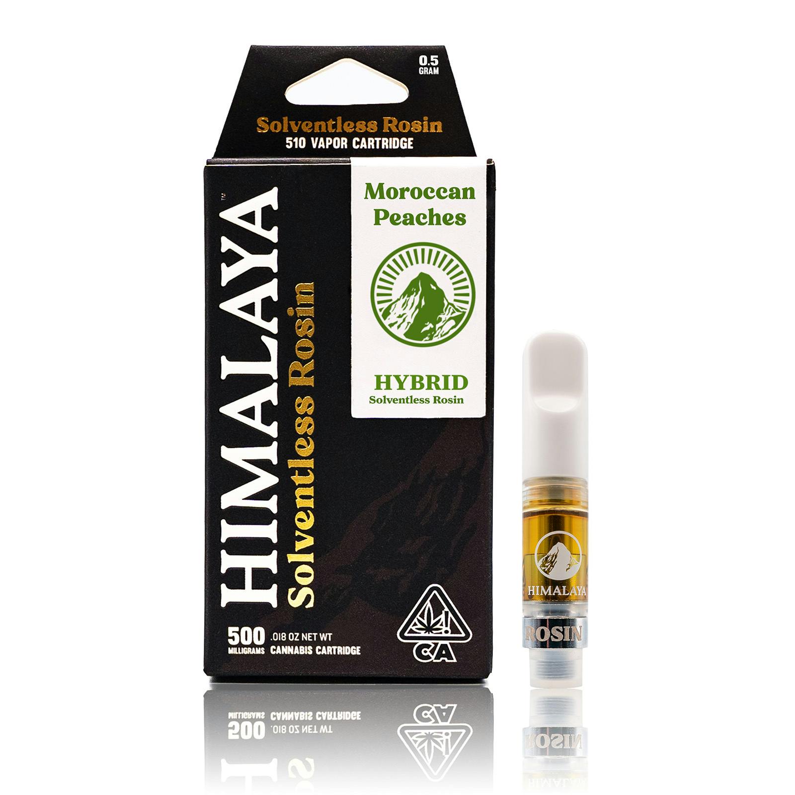 HIMALAYA | HYBRID | MOROCCAN PEACHES | 1G | LIVE ROSIN | CART
