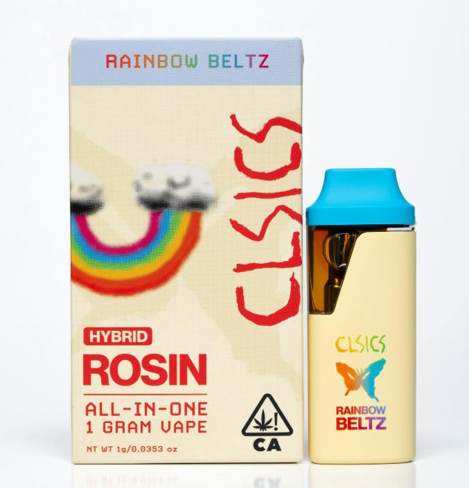 CLSICS | RAINBOW BELTZ | 1G | LIVE ROSIN | AIO