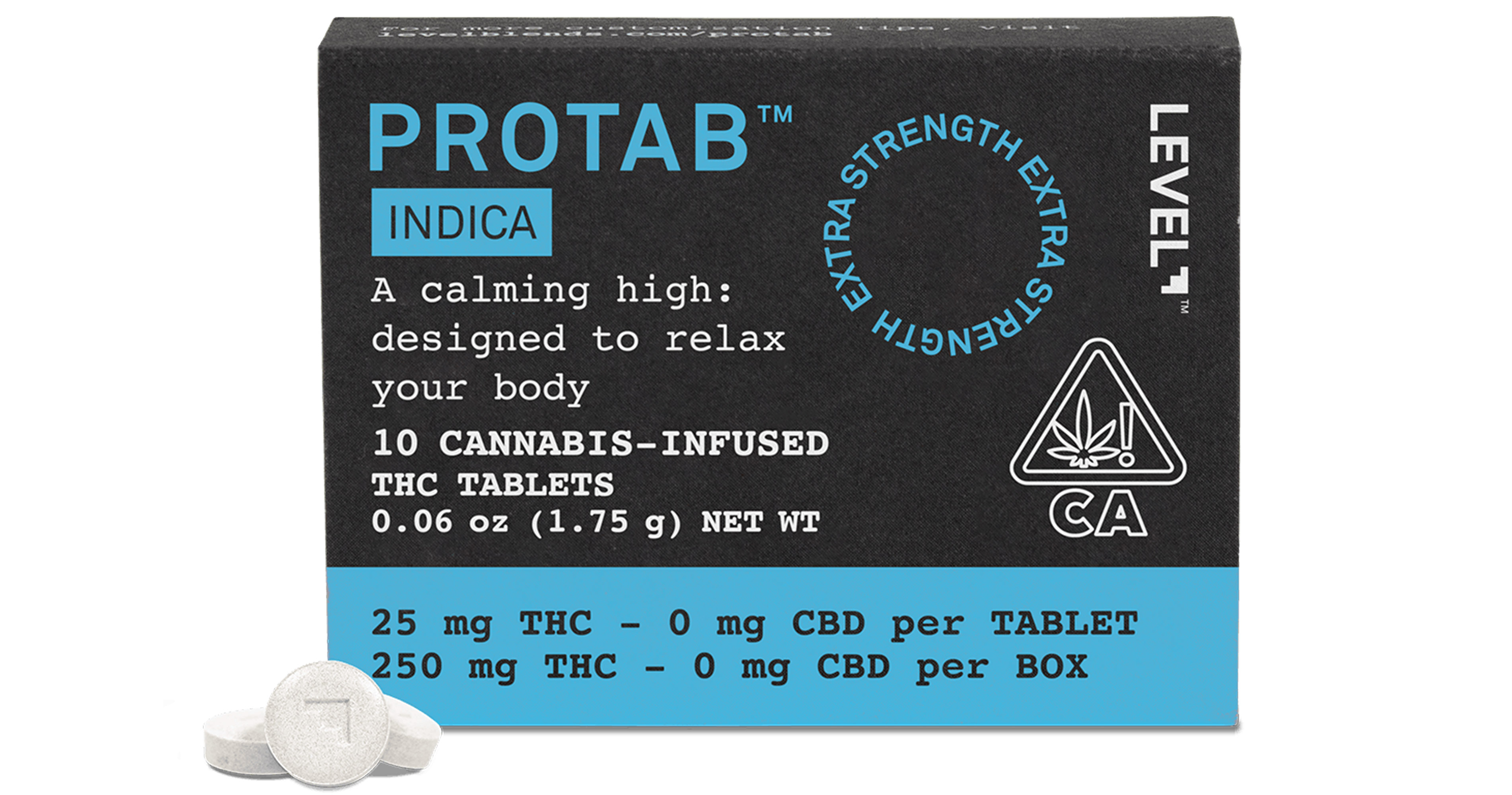 LEVEL | PROTAB | INDICA | 250MG