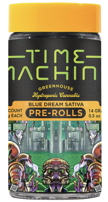 TIME MACHINE | SATIVA | BLUE DREAM | 28PK | PRE ROLL