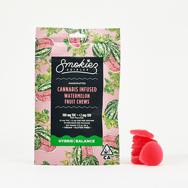 SMOKIEZ | HYBRID | SWEET WATERMELON | 100MG | GUMMY