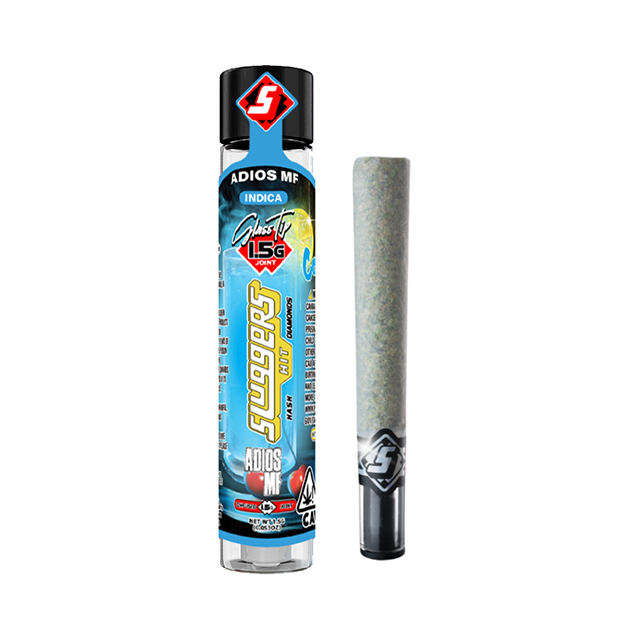 SLUGGERS | COOKIES | ADIOS MF | 1.5G | INFUSED | PRE ROLL