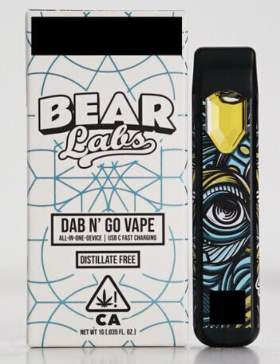 BEAR LABS | WHITE RUNTZ | 1G | AIO