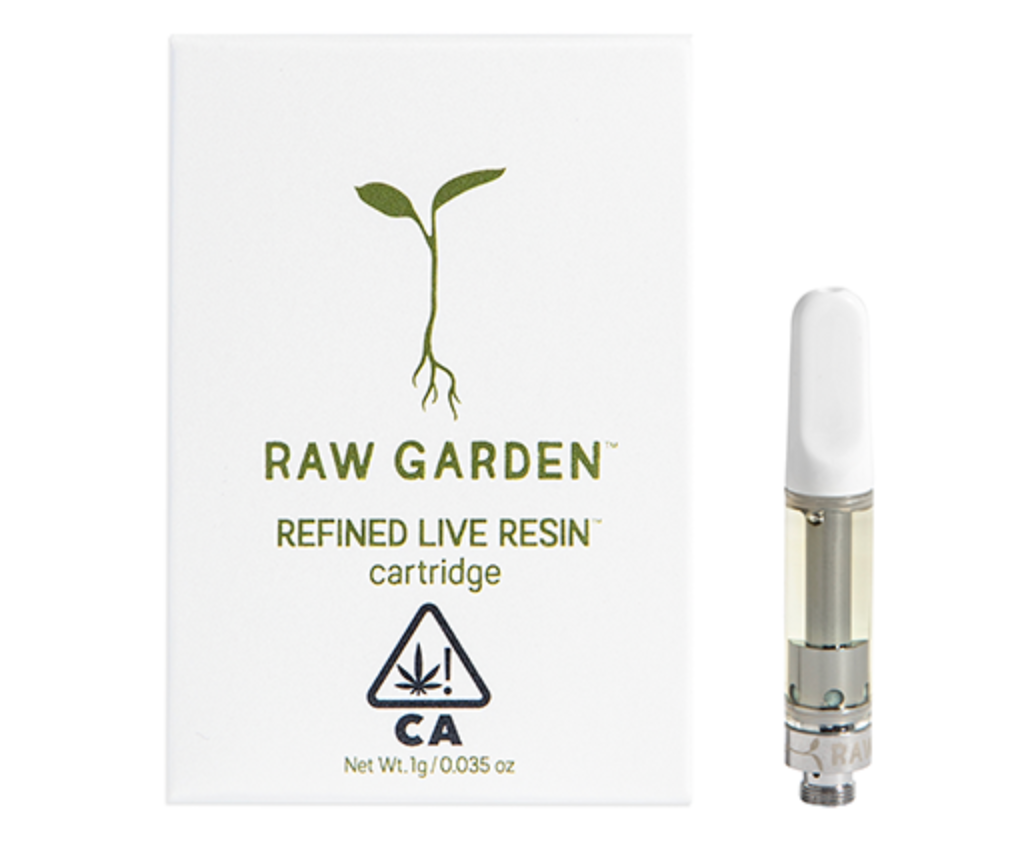 RAW GARDEN | BLUEBERRY MOJITO | 1G | REFINED LIVE RESIN | CART