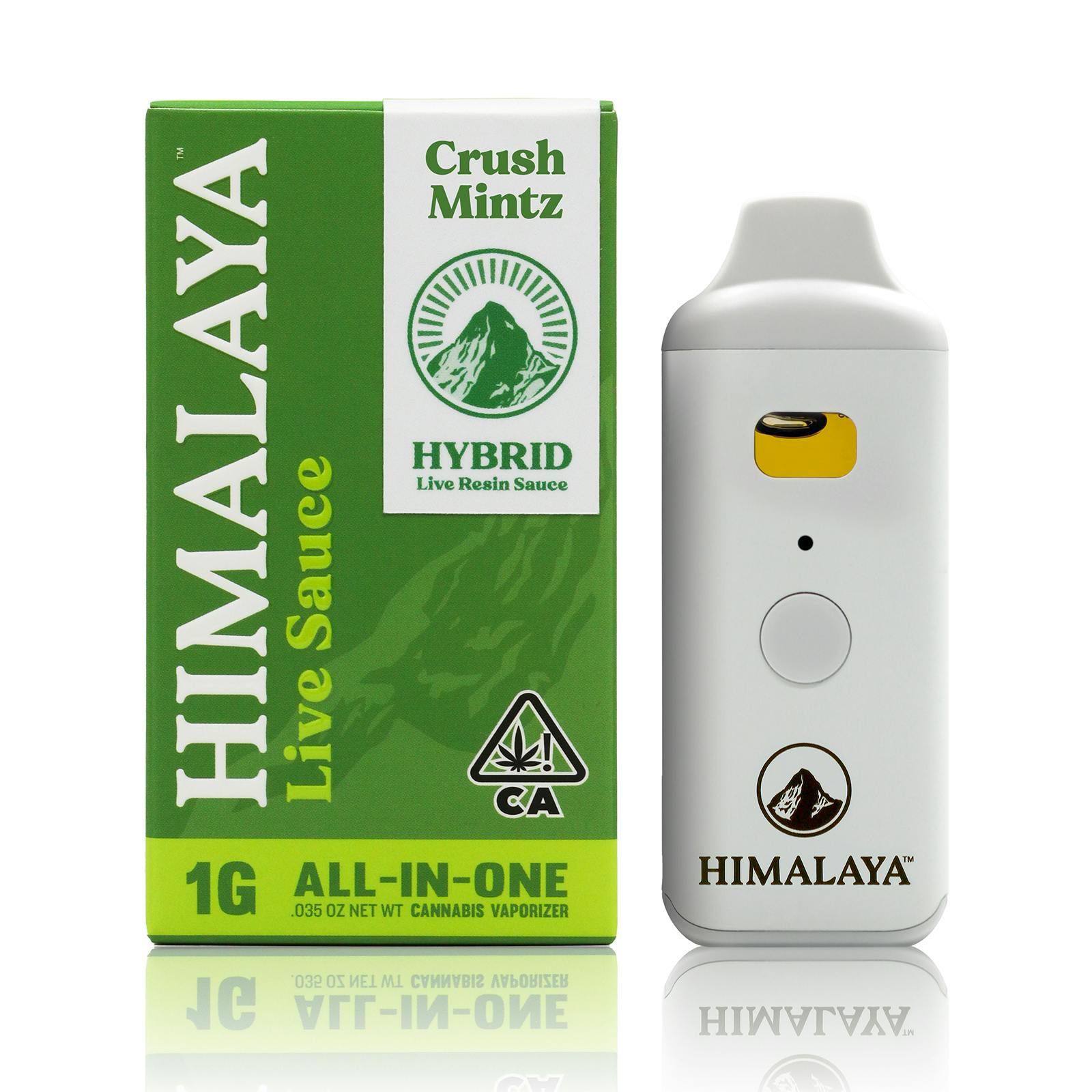 HIMALAYA | HYBRID | CRUSHMINTZ | 1G | LIVE RESIN | 510 cart