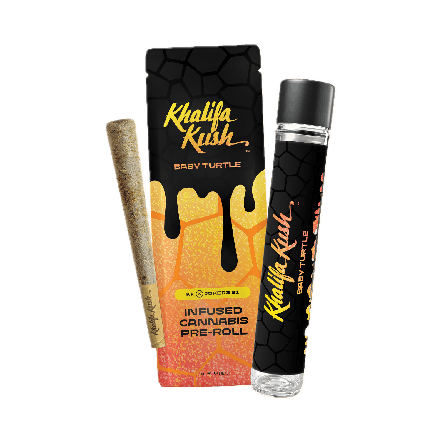 KHALIFA KUSH | BABY TURTLE | 1.5G | INFUSED | PRE ROLL