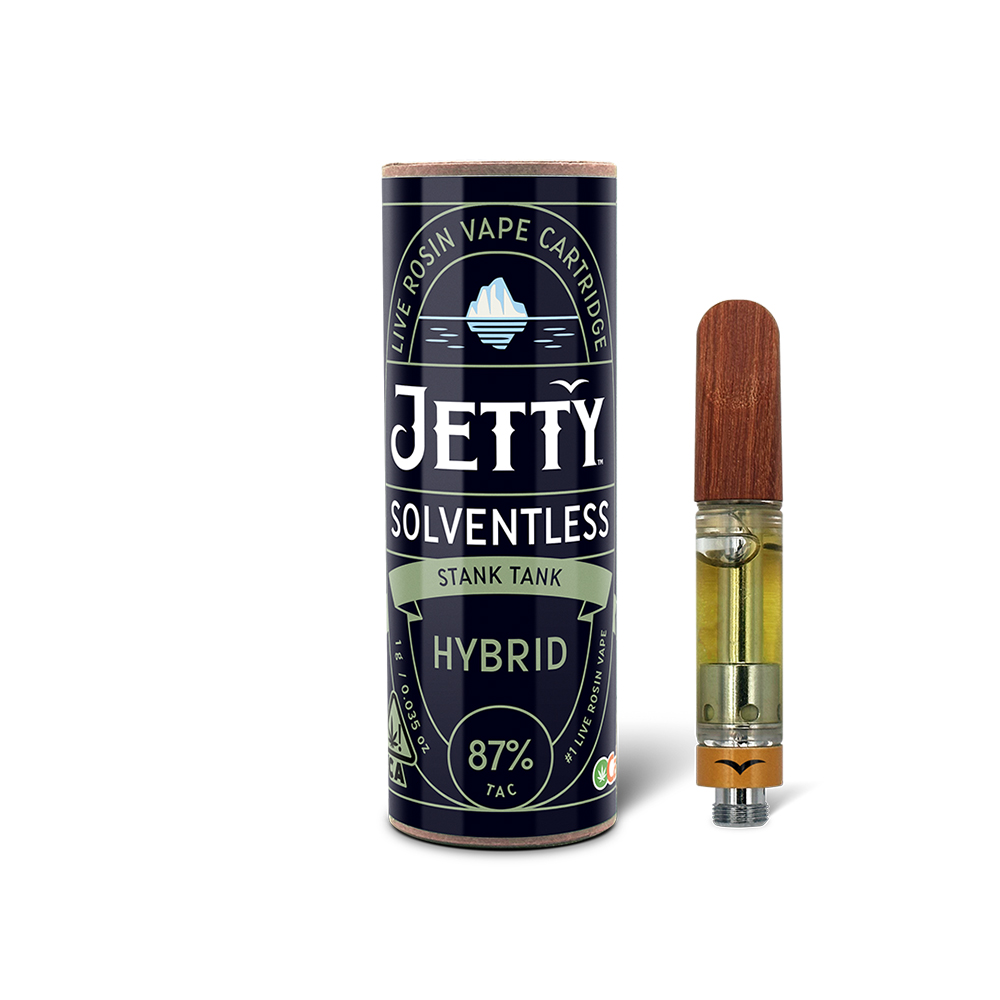 JETTY | OCAL | HYBRID | STANK TANK | 1G | SOLVENTLESS | CART