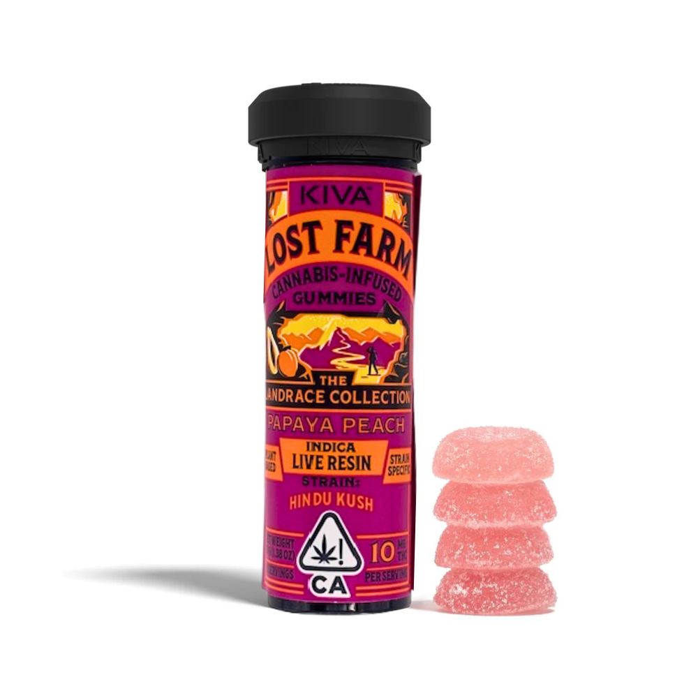 LOST FARM | PAPAYA PEACH | 100MG | GUMMY
