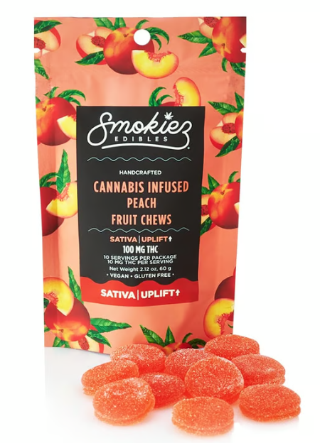 SMOKIEZ | SATIVA | SWEET PEACH | 100MG