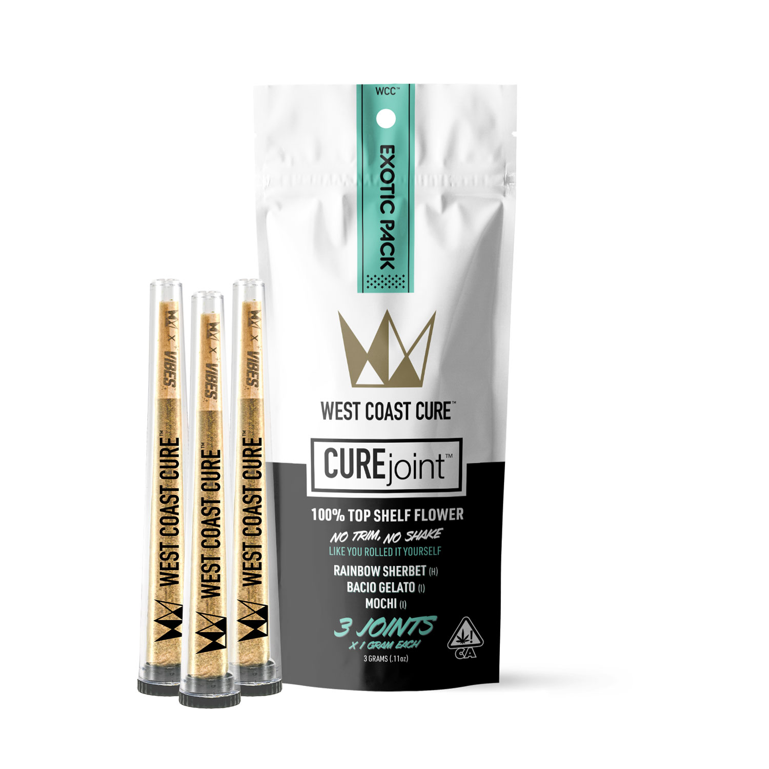 WCC | EXOTIC PACK | 3PK | PRE ROLLS