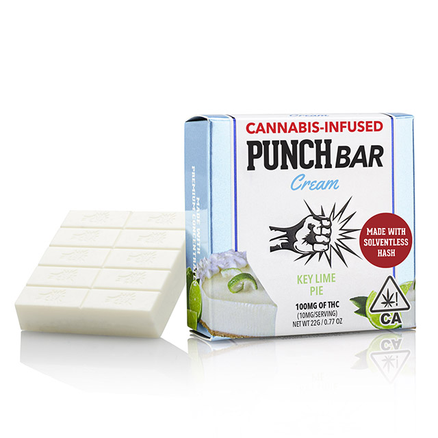 PUNCH EDIBLES | BAR | KEY LIME PIE | 100MG | SOLVENTLESS